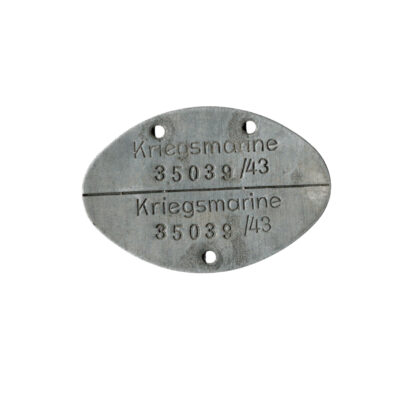 Erkennungsmarke Kriegsmarine 43