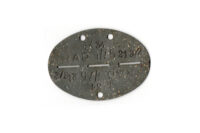Erkennungsmarke RAD 1/75218/2 M34