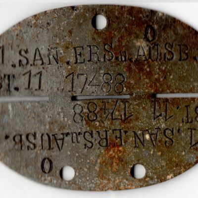 Erkennungsmarke 1.San.Ers.u.Ausb.Abt 11
