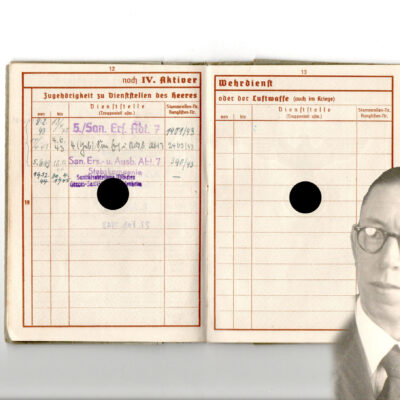 Wehrpass 5./San.Ers.Abtl.7